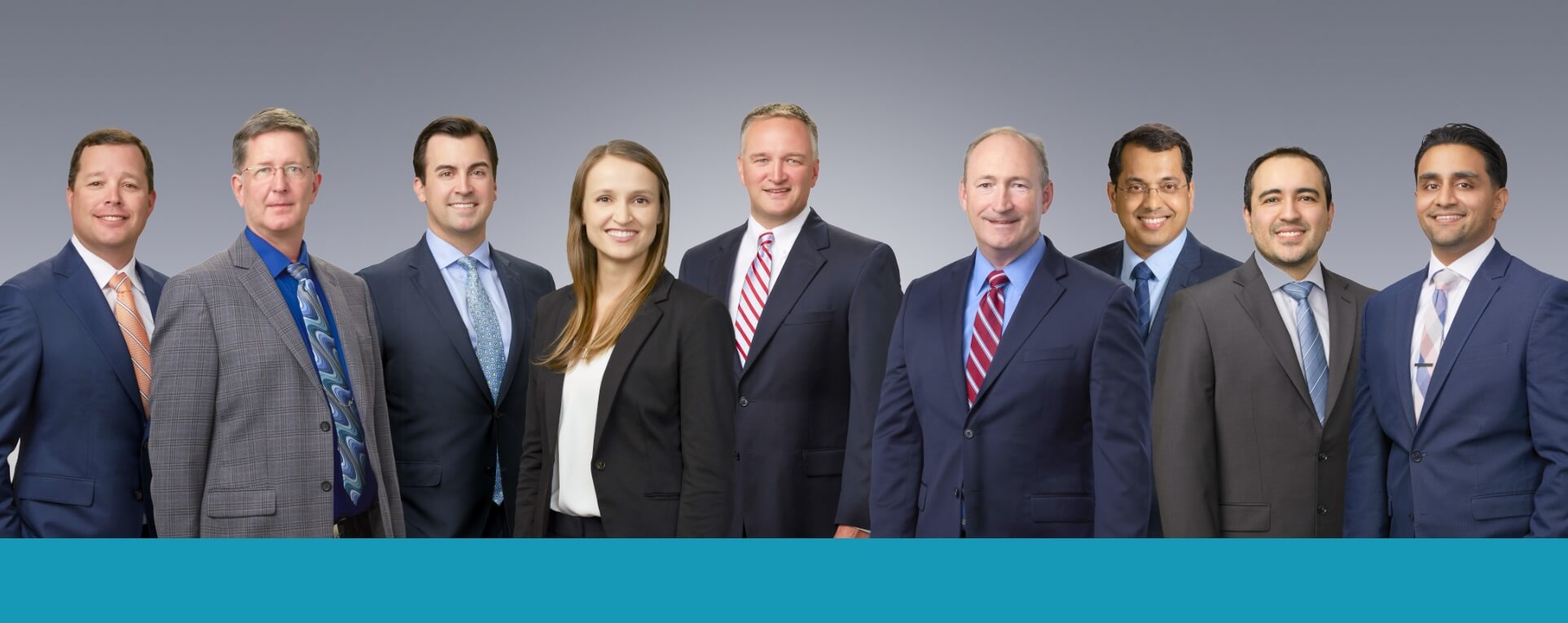 Group physician headshots
